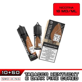 SCIOCCO SOLO X60 Liquido Shot 10ml (10+50) BLENDFEEL Tabacco Kentucky Dark Fire Cured