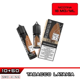 LATAKIA SOLO X60 Liquido Shot 10ml (10+50) BLENDFEEL Tabacco Latakia