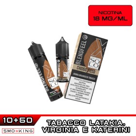 CHIODO FISSO SOLO X60 Liquido Shot 10ml (10+50) BLENDFEEL Tabacco Latakia Virginia Katerini