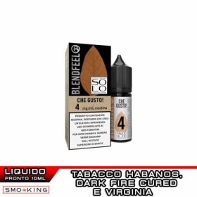 CHE GUSTO Solo 10ml Liquido Pronto Nicotina Blendfeel | SmoKingShop