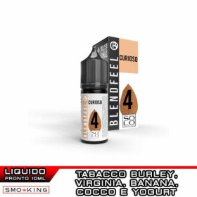 CURIOSO Solo 10ml Liquido Pronto Nicotina Blendfeel | SmoKingShop
