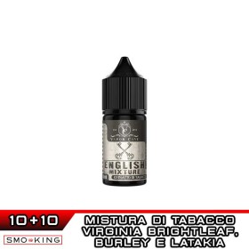 ENGLISH MIXTURE Estratto di Tabacco Mini Shot 10+10ml VAPOR CAVE Tabacco Virginia Latakia Burley