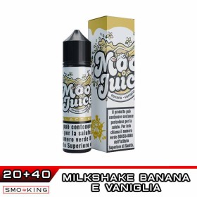 MOO JUICE BANANA E VANIGLIA Aroma Shot 20 ml GALACTIKA Milkshake Vaniglia Banana