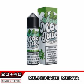 MOO JUICE LATTE E MENTA Aroma Shot 20 ml GALACTIKA Milkshake Menta