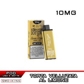 GP LEMON DRIZZLE VELVET CAKE Zeltu X3 POD USA E GETTA - ZELTU VAPES