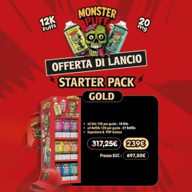 MONSTER PUFF Starter Pack GOLD