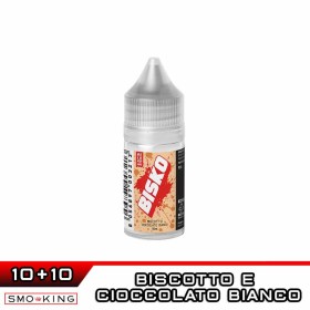 BISKO CIOCCOLATO BIANCO Mini Shot 10+10 Reload Vape Biscotto Cioccolato Bianco