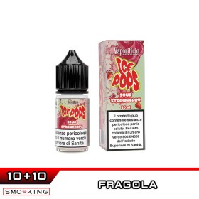 Ice Pops SOUR STRAWBERRY Mini Shot 10+10ml VAPORIFICIO