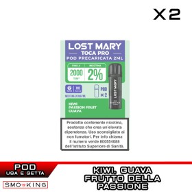 Lost Mary Toca PRO KIWI PASSION FRUIT GUAVA | Pod Usa e Getta Elfbar
