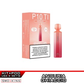 PURA P10 Kit Batteria Ricaricabile 600mAh + POD Watermelon PURA