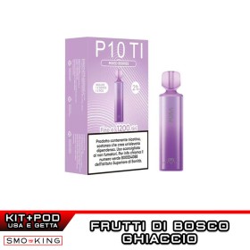 PURA P10 Kit Batteria Ricaricabile 600mAh + POD Mixed Berries PURA