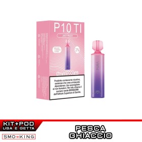 PURA P10 Kit Batteria Ricaricabile 600mAh + POD Juicy Peach PURA