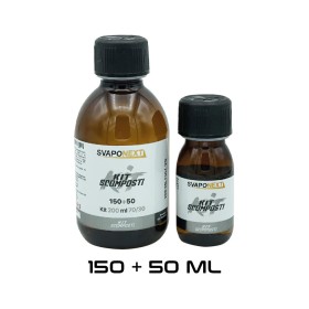 KIT ARGENTO 200 ml - Base Scomposta 70/30 SVAPONEXT (150ml+50ml)