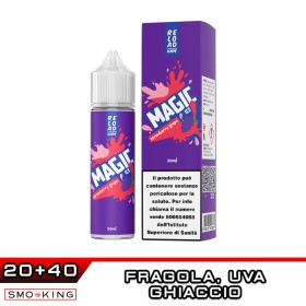 STRAWBERRY GRAPE Magic Ice Aroma 20 ml Reload Vape Melone Ghiaccio
