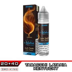 DARK SMOKE Sfumature di Latakia Shot 20ml | DreaMods