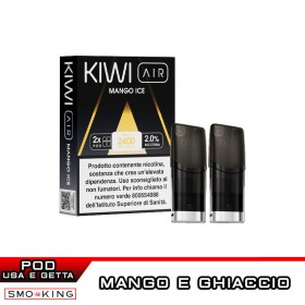 MANGO ICE Pod Precaricate KIWI AIR 2 Pezzi Mango Ice