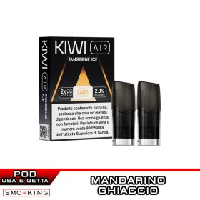 TANGERINE ICE Pod Precaricate KIWI AIR 2 Pezzi Mandarino Ice