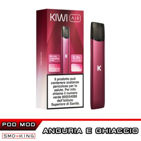 KIWI AIR Kit Completo GARNET RED Pod WATERMELON ICE Kiwi Vapor Anguria Ice