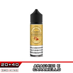 TORMENTO Creamy Selection Aroma Shot 20 ml GOLDWAVE Caramello Arachidi