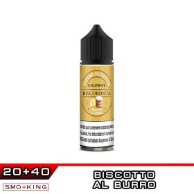 BISCOBONTA Creamy Selection Aroma Shot 20 ml GOLDWAVE Biscotto Burro