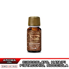 BROWN EDITION Dubai Chocolate Aroma Concentrato 10ml Goldwave Cioccolato Nocciola Pistacchio Kataifi