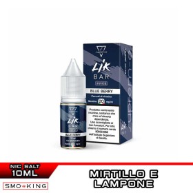 BLUEBERRY LIK BAR Liquido Pronto 10ml Sali Nicotina SUPREM-E Mirtillo Ice