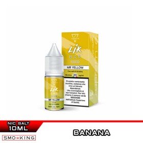 MR YELLOW LIK BAR Liquido Pronto 10ml Sali Nicotina SUPREM-E Banana Ice