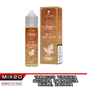 SOL AETERNUS Alchemist's Leaves Mix&Vape 20ml TNT Vape & Vaping Gentlemen Tabacco Virginia Arancia Zagara Miele