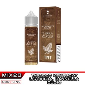 TERRA MATER Alchemist's Leaves Mix&Vape 20ml TNT Vape & Vaping Gentlemen Tabacco Kentucky Liquirizia Cannella Cuoio