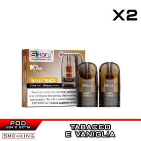 VANILLA TOBACCO Sikary K1 Pod 2mL | Disposable Cartridge