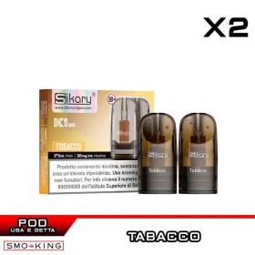 TOBACCO SIKARY K1 Pod 2mL | Cartuccia Usa e Getta