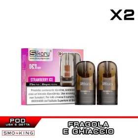 STRAWBERRY ICE SIKARY K1 Pod 2mL | Cartuccia Usa e Getta