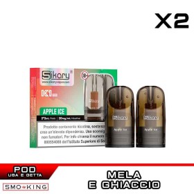 APPLE ICE SIKARY K1 Pod Usa e Getta 2ml - 2 Pezzi