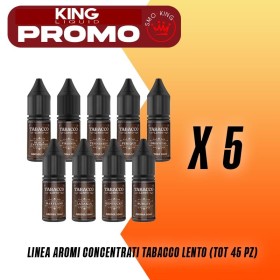 PROMO Aromi Concentrati 10ml TABACCO LENTO 5X - KING LIQUID