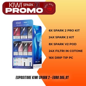 KIWI SPARK 2 PROMO CON ESPOSITORE
