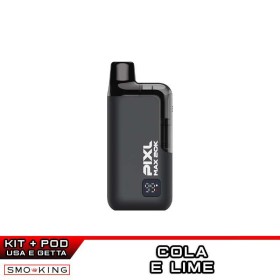 PIXL MAX 20K Full Kit Black + Pod COLA LIME (20000 Puff) - 1 Pezzo