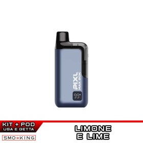 PIXL MAX 20K Full Kit Blue + Pod LEMON & LIME (20000 Puff) - 1 Pezzo