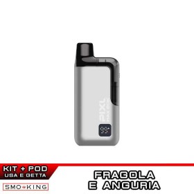 PIXL MAX 20K Full Kit Silver + Pod STRAWBERRY WATERMELON (20000 Puff) - 1 Pezzo