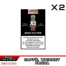 UMA.mi IRISH COFFEE Pod Precaricate 2ml - 2 pz | Smo-king