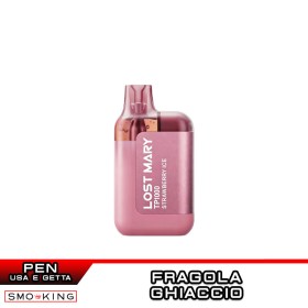 STRAWBERRY ICE Lost Mary TP1000 Sigaretta Usa e Getta Elfbar - 1000 Puff Fragola Ice