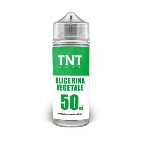 Glicerina Vegetale TNT VAPE 50ml in 120ml Full VG F.U.