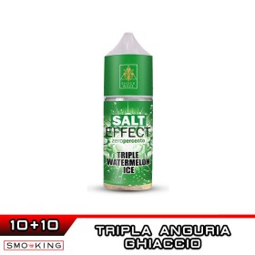 TRIPLE WATERMELON ICE Salt Effect Mini Shot 10+10 ml Shock Wave by ADG Anguria Ice