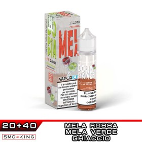 DOPPIA MELA VaporICE Shot 20ml VAPORART Mela Rossa Mela Verde Ice
