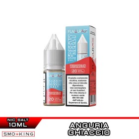 Freezy Nic Salt WATERMELON 2% Liquido Pronto Sali di Nicotina 10ml FLAVOURAGE Anguria Ice