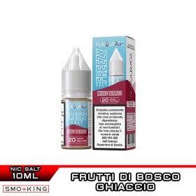 Freezy Nic Salt MIXED BERRIES 2% Liquido Pronto Sali di Nicotina 10ml FLAVOURAGE Frutti di Bosco Ice