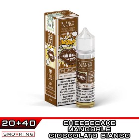 BLANKO Shot 20ml SUPER FLAVOR Cheesecake Cioccolato Bianco Mandorla