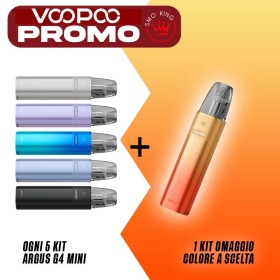 PROMO ARGUS G4 MINI 5 + 1 KIT OMAGGIO by VooPoo