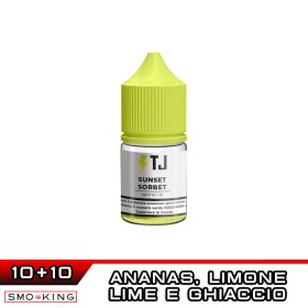 SUNSET SORBET Mini Shot 10+10 ml T-JUICE Lime Limone Ananas Ice