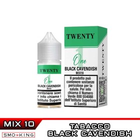 Twenty One BLACK CAVENDISH Mix&Vape 10+10 TNT Vape Tabacco Black Cavendish