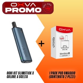 PROMO SLIMSTICK 1 KIT + 1 POD PACK OMAGGIO by OXVA